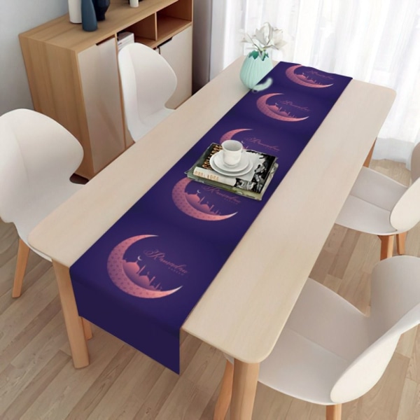 Eid Al-Fitr Table Runner Ramadan Pöytäliina E E E