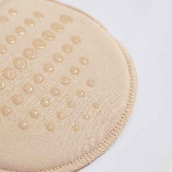 1 Par Half Feet Sokker Halv Palm Foot Pad APRIKOS Apricot