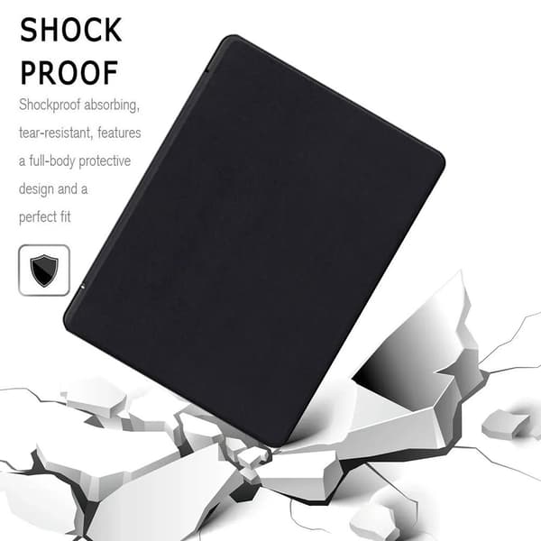 6,8 tommer e-læser cover Smart etui SORT Black