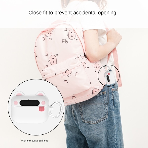 Øretelefonetui Beskyttelsescover til øretelefoner HVID TIL AIRPODS3 FOR White for Airpods3-for Airpods3