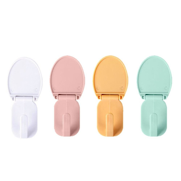 4 stk Foldeveggkrok Selvklebende krok FARGE 5 FARGE 5 Color 5