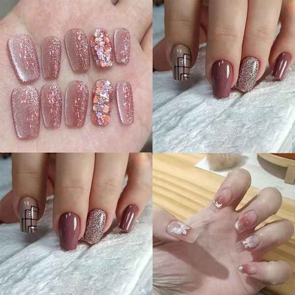 Falske Nails Fake Nials W1504 W1504 W1504