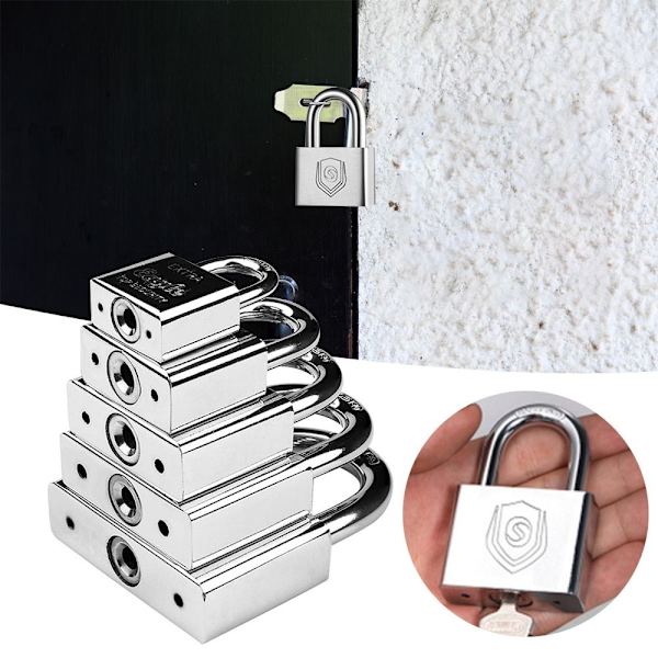 Lådskåp Hänglås Ryggsäck Dragkedja Lås 60MMKORT BJÄLLA 60mmShort beam