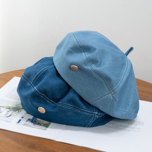 Muoti Baretti Cowboy Baretti VAALEANSININEN Light Blue