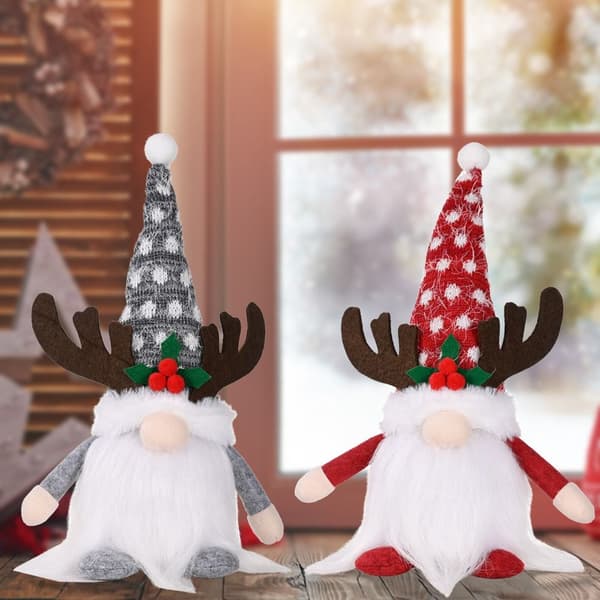 Joulutonttu Joulukoriste Harmaa grey