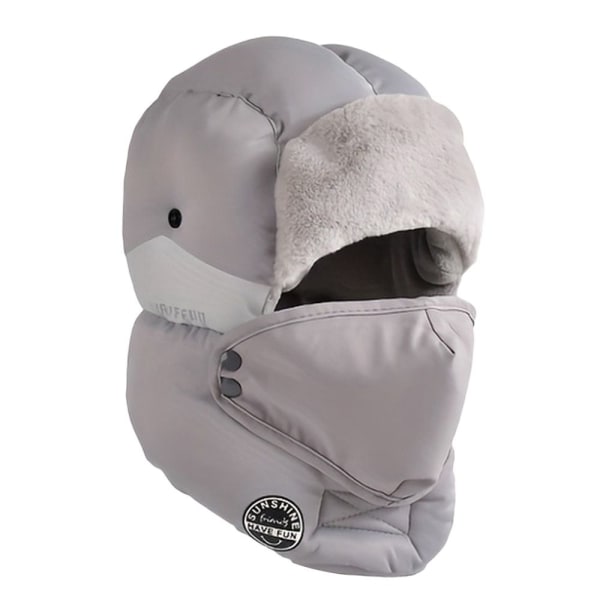 Øreklap Hatte Bomber Cap LYS GRÅ Light grey