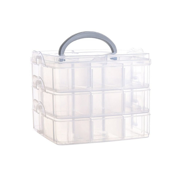 Läpinäkyvä korujen organizer case Transparent