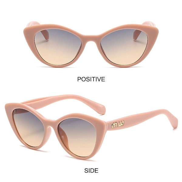 Cat Eye-solbriller Bogstavsolbriller C8 C8 C8