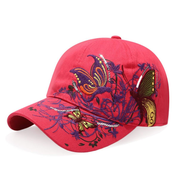 Cap Aurinkohattu ROSE RED Rose red