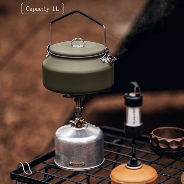Camping Kedel Kogende Komfur Kedler KHAKI Khaki