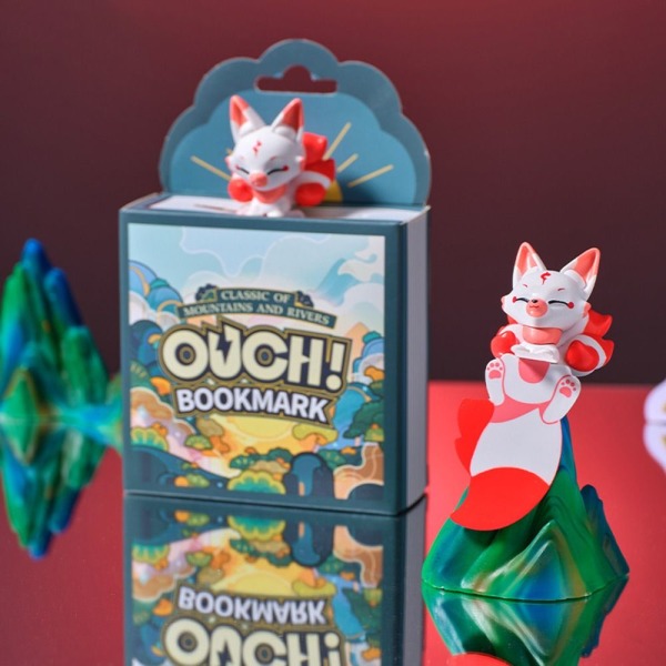 3D Stereo Kirjanmerkki Kirjaleike C C C