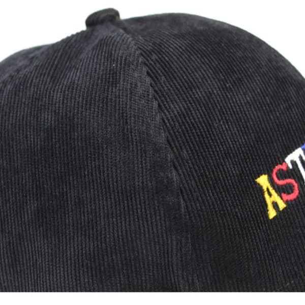 Baseballcaps brodert hatt RØD red