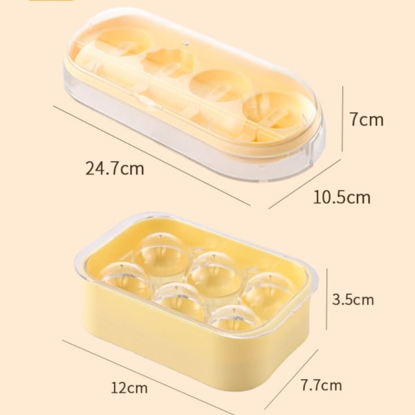 Ice Cube Mold Popsicle Form GRØNN IS CUBE MOLD IS CUBE MID green Ice Cube Mold-Ice Cube Mold