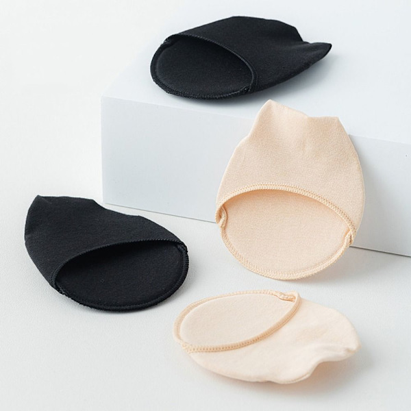 1 Par Half Feet Sokker Halv Palm Foot Pad APRIKOS Apricot