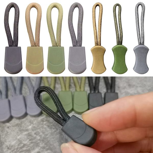 10 st Dragdragkedja ände ARMY GREEN STYLE 1 STYLE 1 Army Green Style 1-Style 1