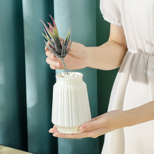Blomstervase Blomsterpotte HVID White