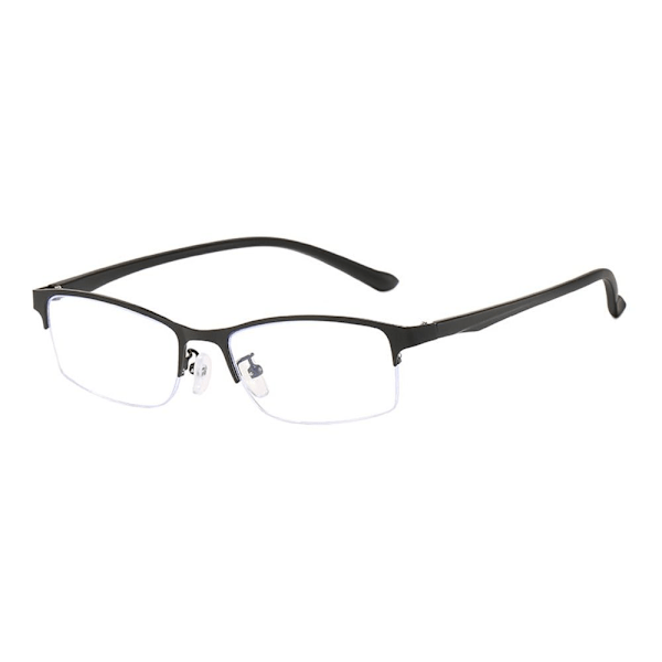 Anti-Blue Light Glasses Neliömäiset silmälasit MUSTA Black