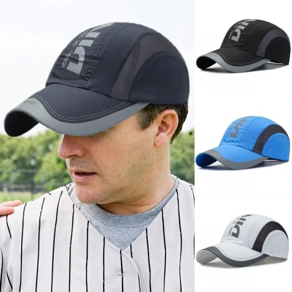 Snabbtorkande sporthatt Printed cap GRÅ grey
