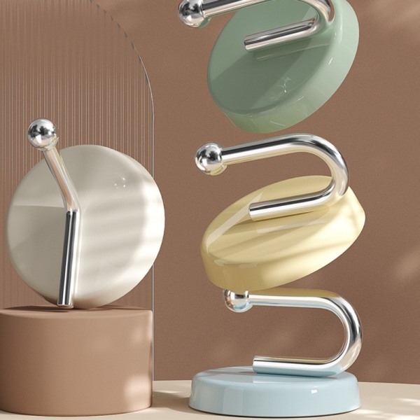 4stk Veggkrok Selvklebende krok BEIGE Y SHAPE Y SHAPE beige Y shape-Y shape