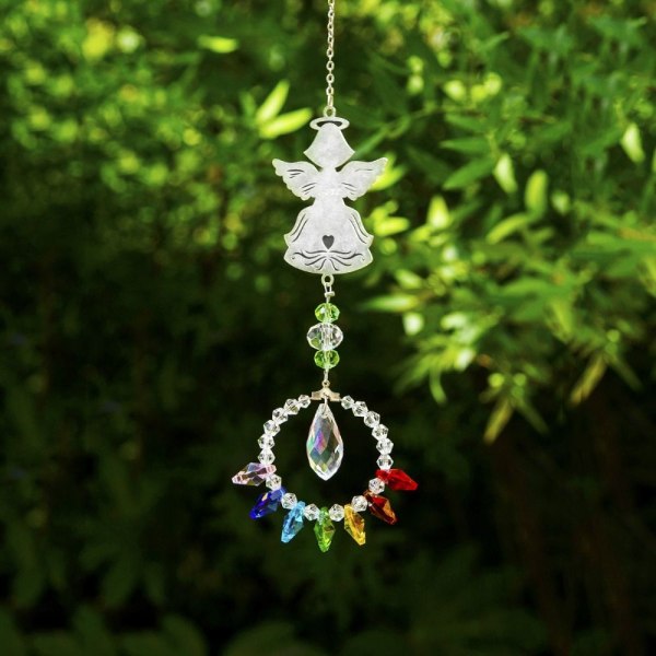 Crystal Sun Catchers Regnbågsprismor Hängande Wind Chime