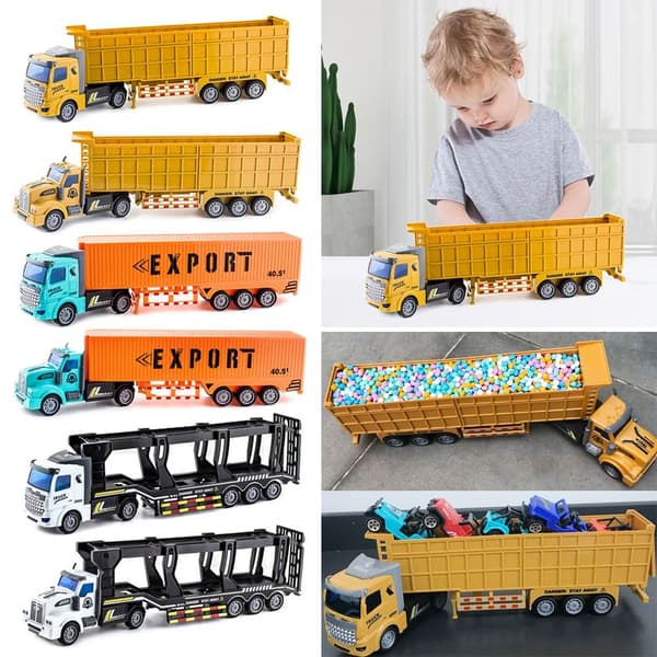 Samlet lastbilmodel, legeringsbiltransportlastbil 1 1 1