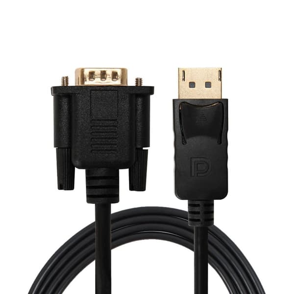 DP til VGA Kabel Adapter Konverter 1.8m