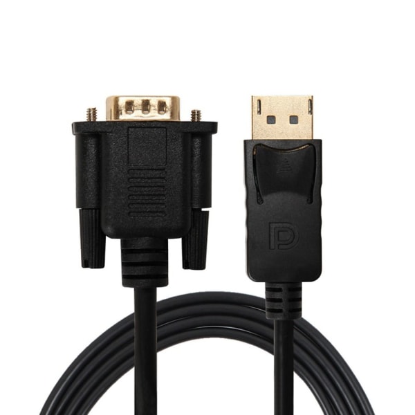 DP till VGA Kabel Adapter Conventer 1.8m