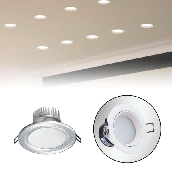 Downlight Spring Bracket Panel Lampe Spring Clip 10STK 10STK 10pcs