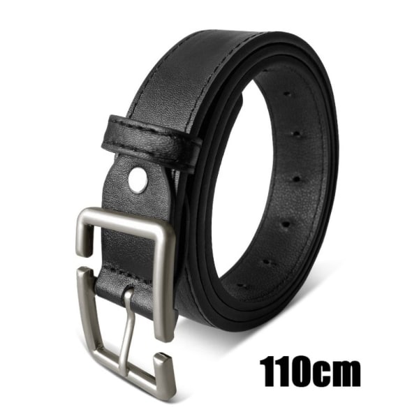 Business Läder Bältesnål Spänne Midjeband 110CM 110cm