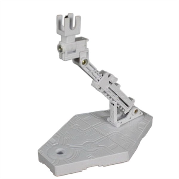 Modell Figurfäste Display Stativ GRÅ Grey