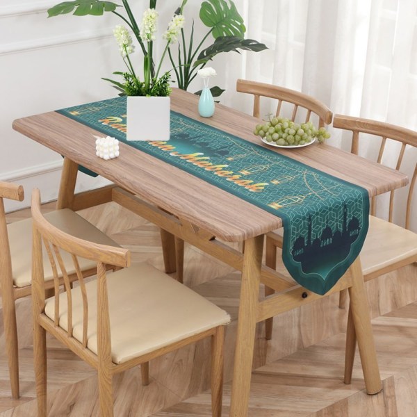 Ramadan Decoration Table Runner Home Pöytäliina SININEN blue