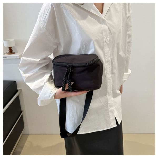 Crossbody Taske Messenger Taske SORT black