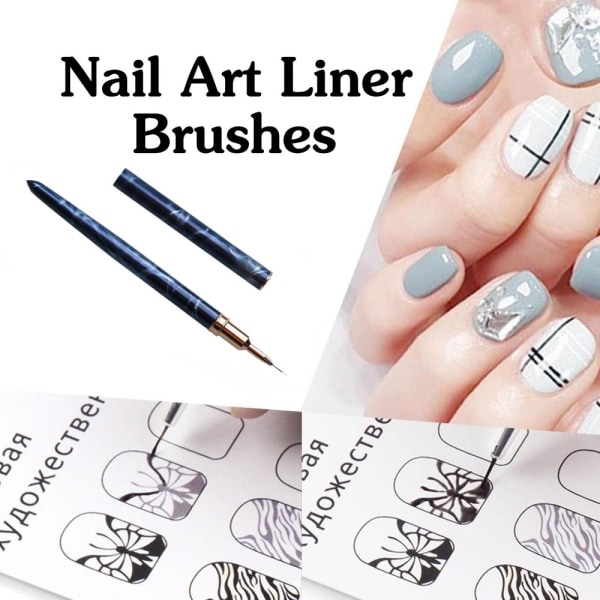 Nail Art Brush Liners Striping Brush 5 5 5