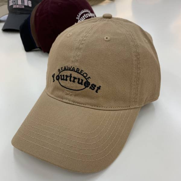 Mode cap Broderad cap KHAKI Khaki