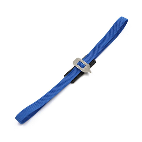 Elastisk Binde Bokmerke Lesebokmerke BLÅ Blue