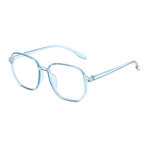 Anti-Blue Light Glasses Neliömäiset silmälasit MUSTA Black
