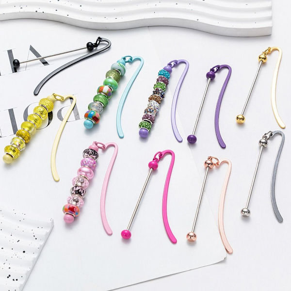 Metal Kirjanmerkki Kirja Clip PURPLE Purple