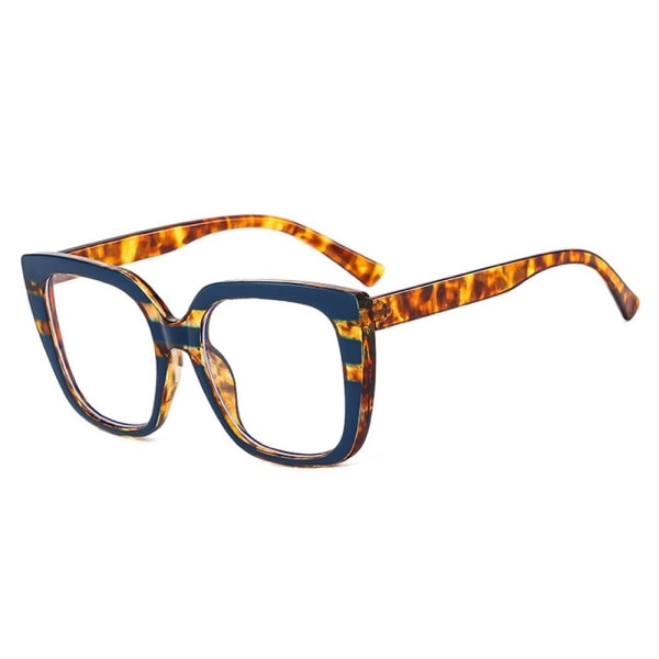Anti-blått ljus glasögon fyrkantiga glasögon 6 6 6