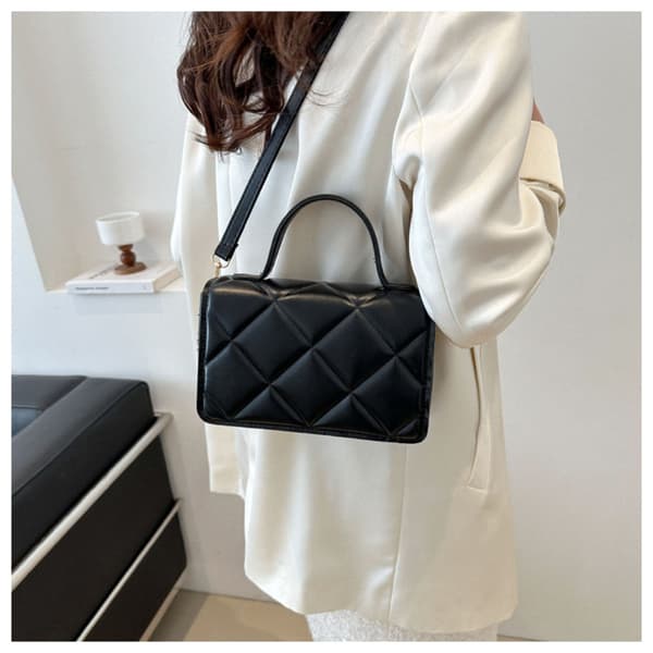 Skuldertaske Messenger Taske SORT Black