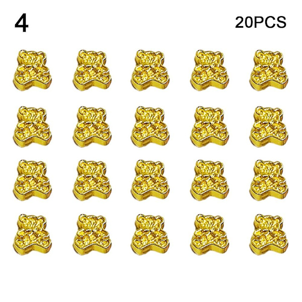20 kpl nappisolki DIY-nukkevaatteita 4 4 4