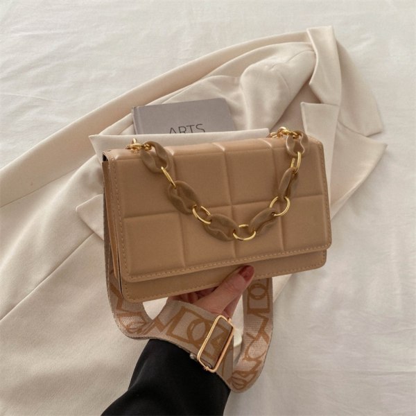Skulderveske Underarmsveske KHAKI Khaki