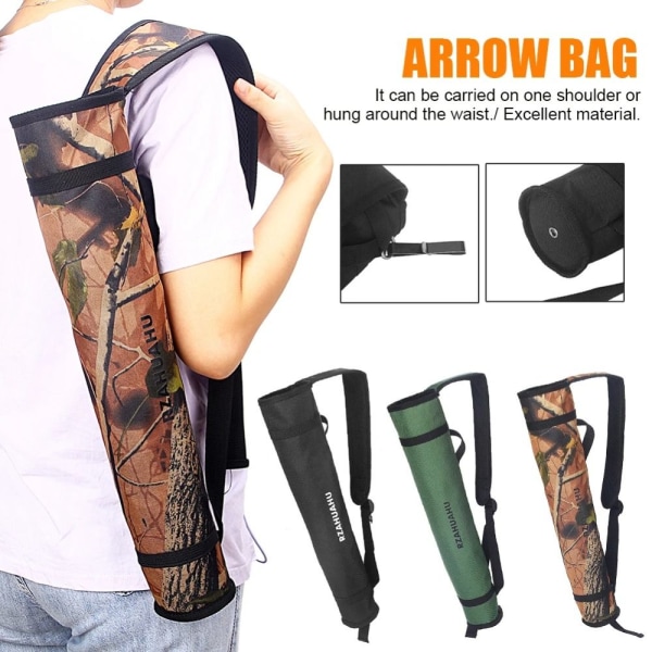 Arrow Quiver Holder Oxford Cloth Arrow Bag GRØNN green