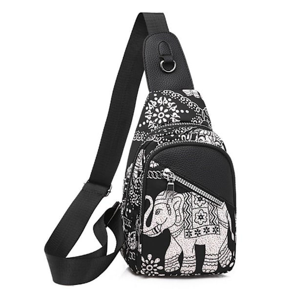 Axelväska i etnisk stil Retro Crossbody-väska 4 4 4