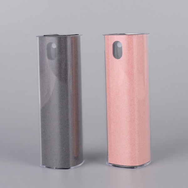 2 kpl 10 ml hajuvesisuihkepullo, nestesäiliö HARMAA grey