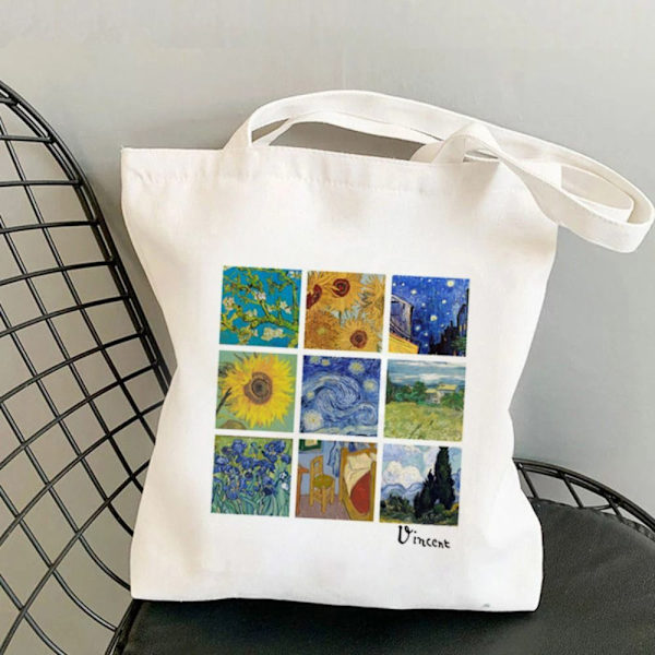Lærredsstoftaske Shoppinghåndtaske R R R