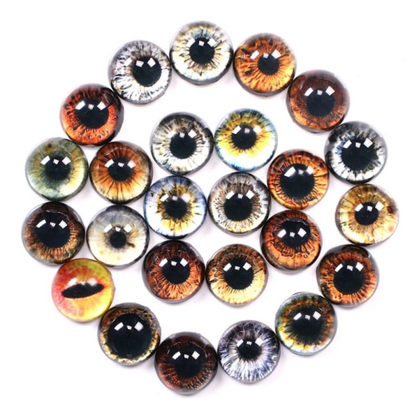 20 stk/10 par Eyes Crafts Eyes Puppet Crystal Eyes 15MMCOLOR 15mmcolor random