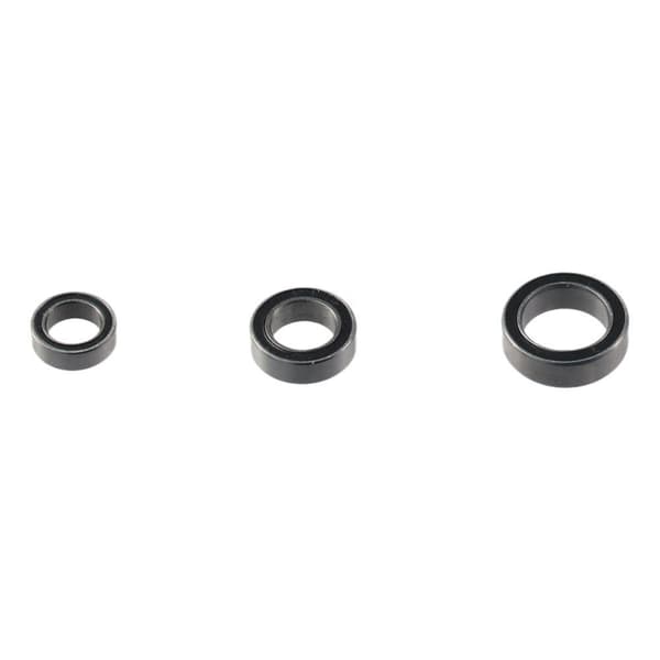 10st Spårkullager Dubbeltätade Lager MR128-2RS MR128-2RS 8x12x3.5mm