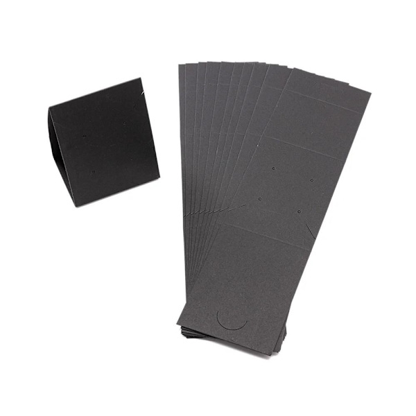 10 stk tredimensjonal papirskjerm papp SVART Black