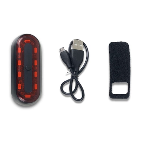 Moto Helmet Light Pyörän takavalon moottoripyörän varoitusvalo