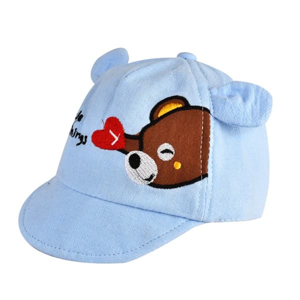 Baby Baseballcap Solhatt BLÅ Blue
